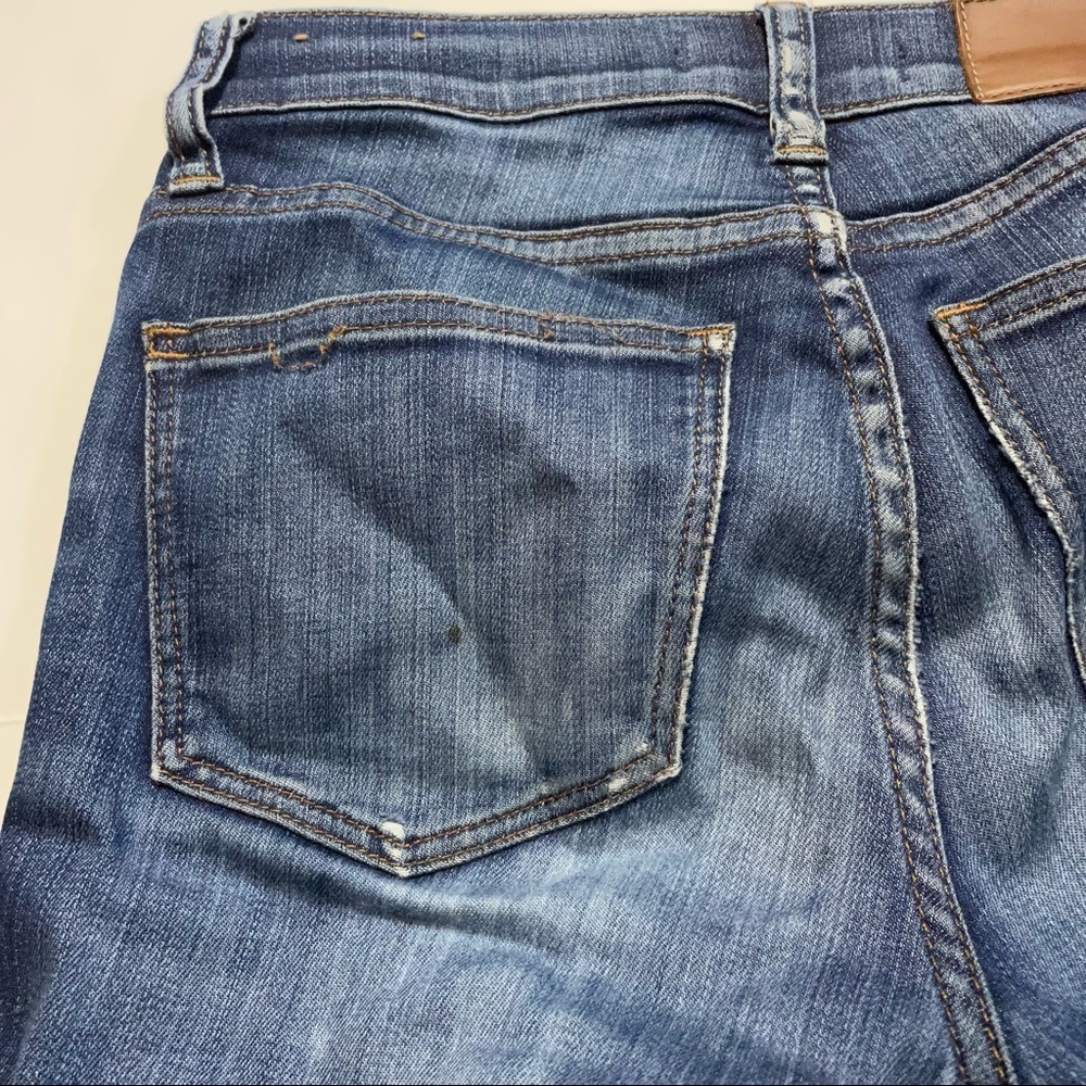 Madewell “Skinny Skinny” Denim Jeans Boho Preppy Streetwear Casual Size 25 - Picture 9 of 11